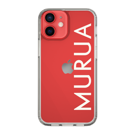 Slim Protection Case［ MURUA - Logo - White ］