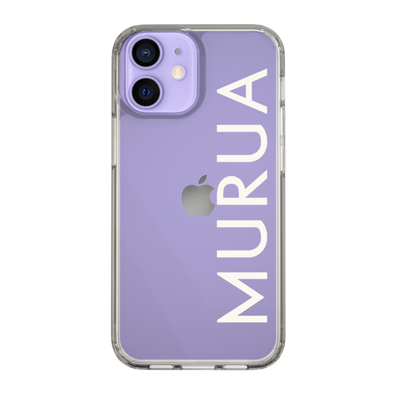 Slim Protection Case［ MURUA - Logo - White ］