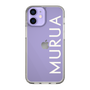 Slim Protection Case［ MURUA - Logo - White ］
