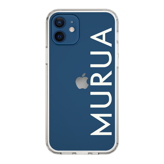 Slim Protection Case［ MURUA - Logo - White ］