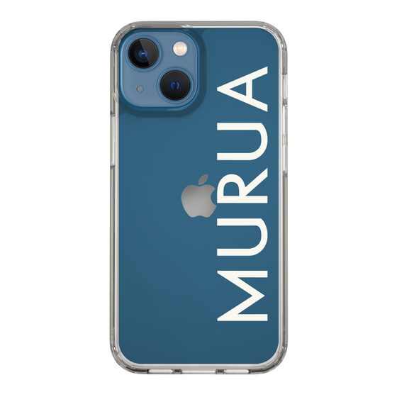 Slim Protection Case［ MURUA - Logo - White ］