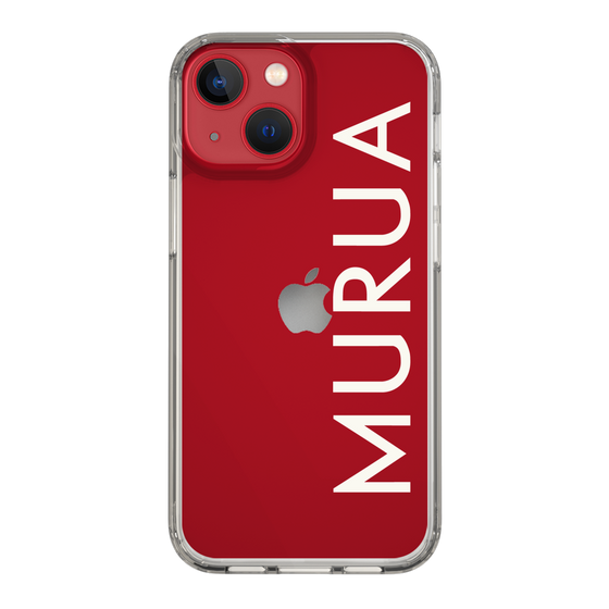 Slim Protection Case［ MURUA - Logo - White ］