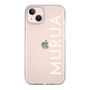 Slim Protection Case［ MURUA - Logo - White ］