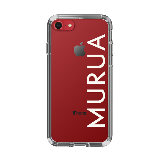 Slim Protection Case［ MURUA - Logo - White ］