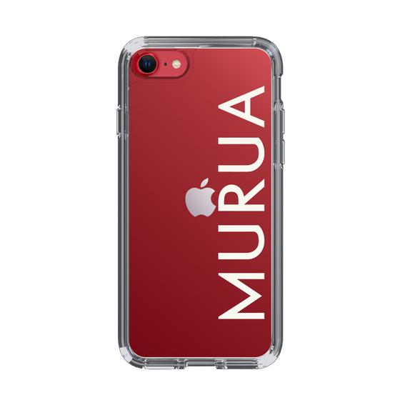Slim Protection Case［ MURUA - Logo - White ］