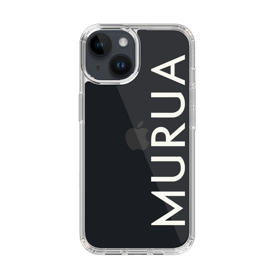 Slim Protection Case［ MURUA - Logo - White ］