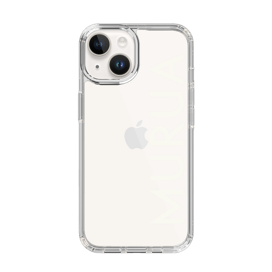 Slim Protection Case［ MURUA - Logo - White ］