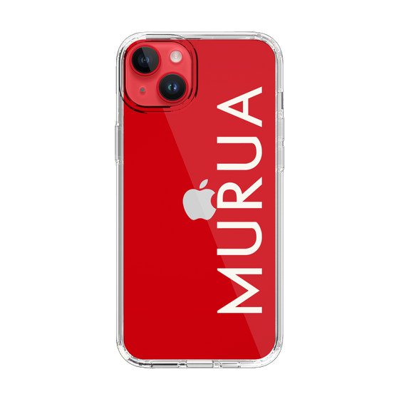 Slim Protection Case［ MURUA - Logo - White ］