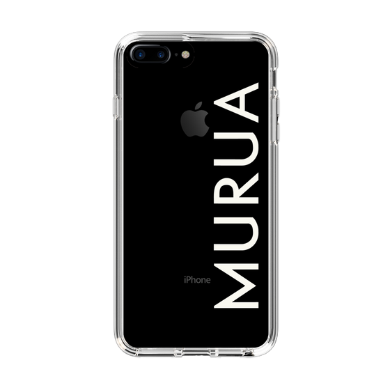Slim Protection Case［ MURUA - Logo - White ］