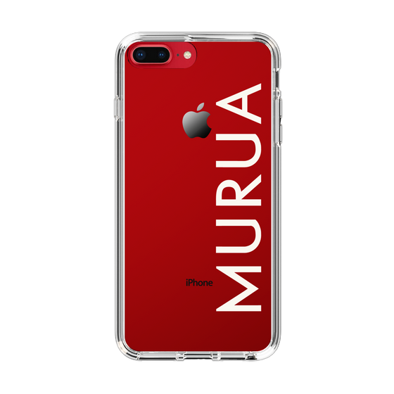 Slim Protection Case［ MURUA - Logo - White ］