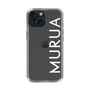 Slim Protection Case［ MURUA - Logo - White ］