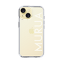 Slim Protection Case［ MURUA - Logo - White ］