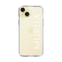 Slim Protection Case［ MURUA - Logo - White ］
