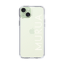 Slim Protection Case［ MURUA - Logo - White ］