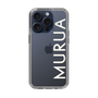 Slim Protection Case［ MURUA - Logo - White ］