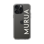 Slim Protection Case［ MURUA - Logo - White ］
