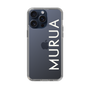 Slim Protection Case［ MURUA - Logo - White ］