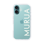 Slim Protection Case［ MURUA - Logo - White ］