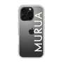 Slim Protection Case［ MURUA - Logo - White ］