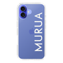 Slim Protection Case［ MURUA - Logo - White ］