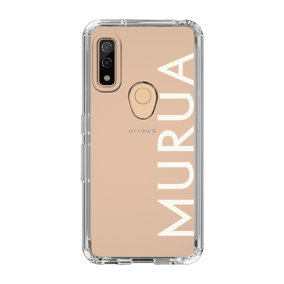 Slim Protection Case［ MURUA - Logo - White ］