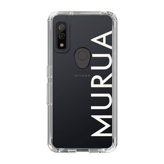 Slim Protection Case［ MURUA - Logo - White ］