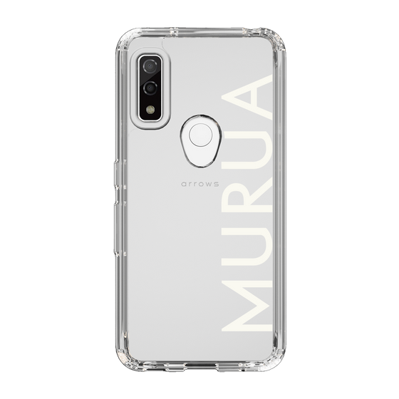 Slim Protection Case［ MURUA - Logo - White ］