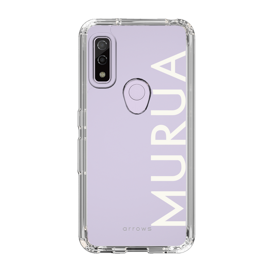 Slim Protection Case［ MURUA - Logo - White ］