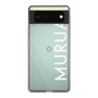 Slim Protection Case［ MURUA - Logo - White ］