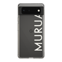 Slim Protection Case［ MURUA - Logo - White ］