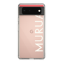 Slim Protection Case［ MURUA - Logo - White ］