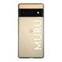 Slim Protection Case［ MURUA - Logo - White ］