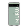 Slim Protection Case［ MURUA - Logo - White ］