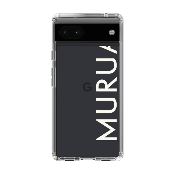 Slim Protection Case［ MURUA - Logo - White ］