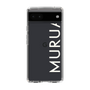 Slim Protection Case［ MURUA - Logo - White ］