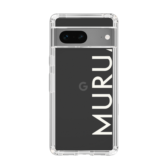Slim Protection Case［ MURUA - Logo - White ］