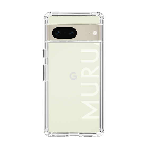Slim Protection Case［ MURUA - Logo - White ］