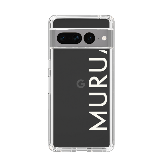 Slim Protection Case［ MURUA - Logo - White ］
