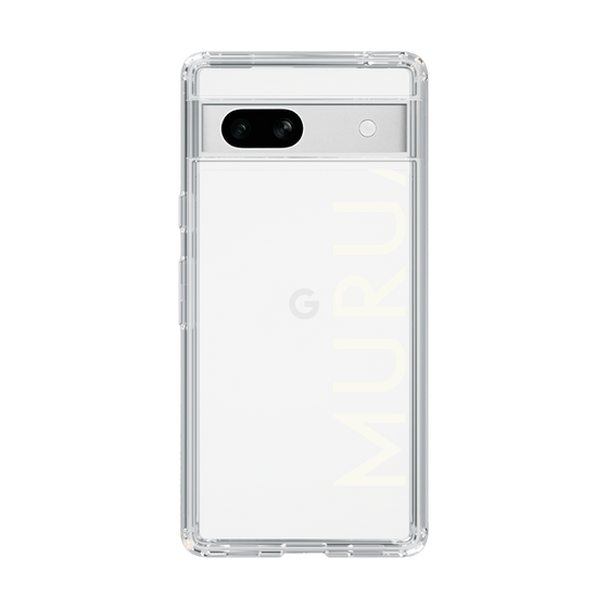 Slim Protection Case［ MURUA - Logo - White ］