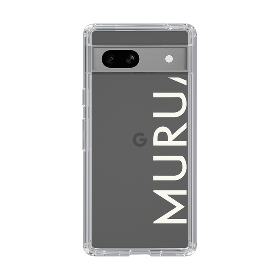 Slim Protection Case［ MURUA - Logo - White ］