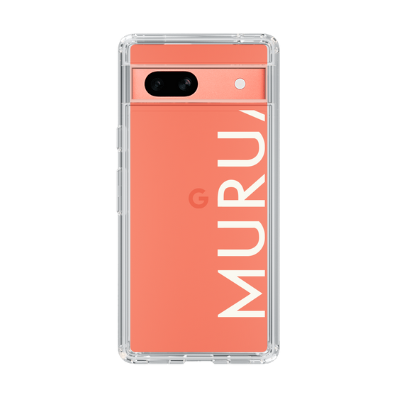 Slim Protection Case［ MURUA - Logo - White ］