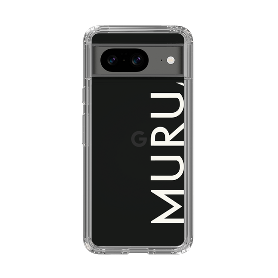 Slim Protection Case［ MURUA - Logo - White ］