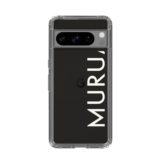 Slim Protection Case［ MURUA - Logo - White ］