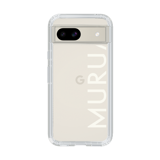 Slim Protection Case［ MURUA - Logo - White ］