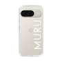 Slim Protection Case［ MURUA - Logo - White ］