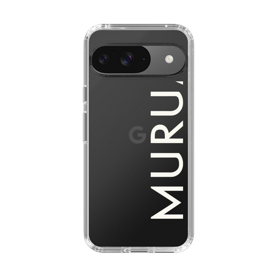 Slim Protection Case［ MURUA - Logo - White ］