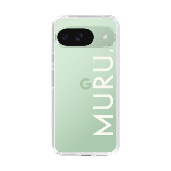 Slim Protection Case［ MURUA - Logo - White ］