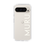 Slim Protection Case［ MURUA - Logo - White ］
