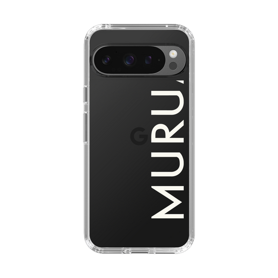 Slim Protection Case［ MURUA - Logo - White ］
