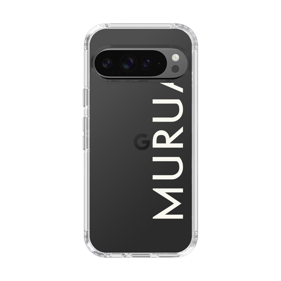 Slim Protection Case［ MURUA - Logo - White ］